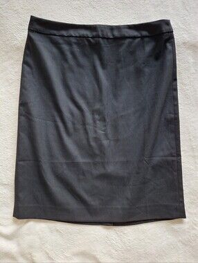 NWT Banana Republic Factory Black Knee-Length Skirt Size 10 Petite
